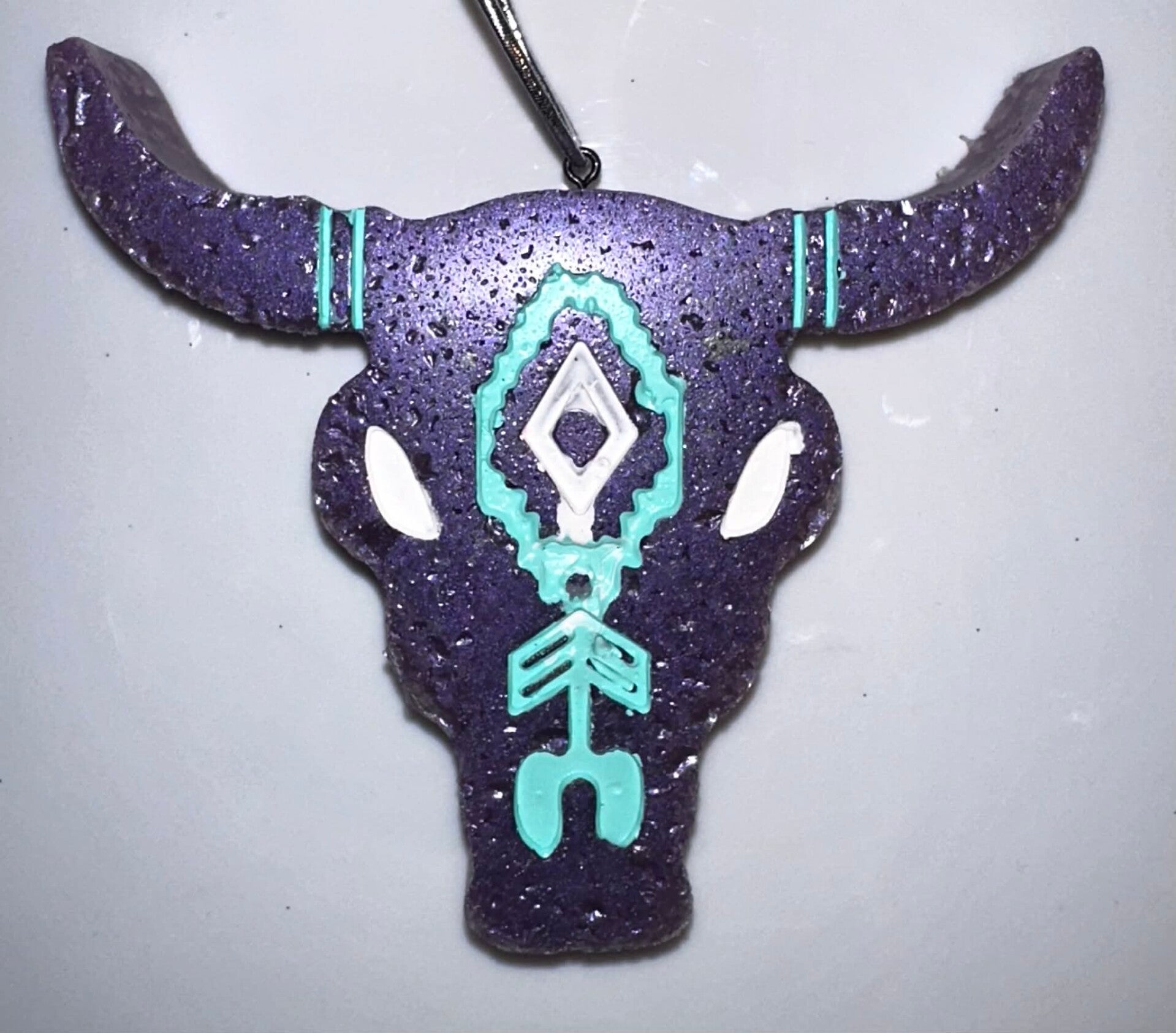 Bull Skull Freshie - Velvet Amber