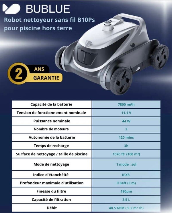 Robot BUBLUE B10P