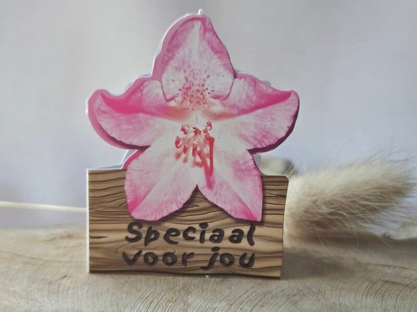 Bloemenkaartje ~ Speciaal voor jou