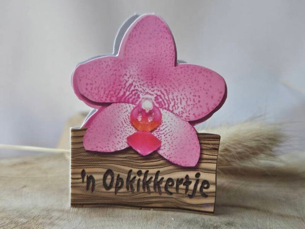Bloemenkaartje ~ Opkikkertje