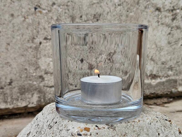 Lichtjes in waxinelichthouders