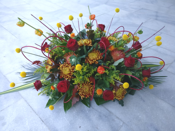 Kastanjebruin ~ Rouwstuk herfst wild