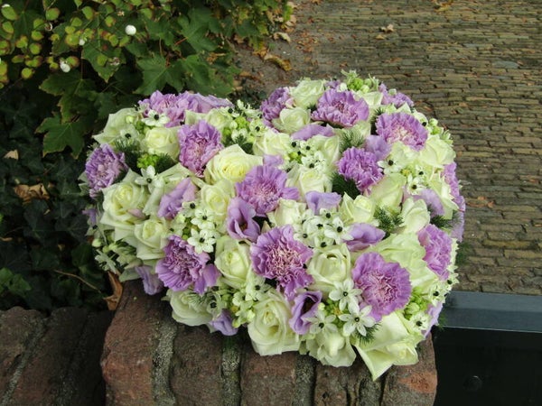 Lila ~ Rouwstuk Hart