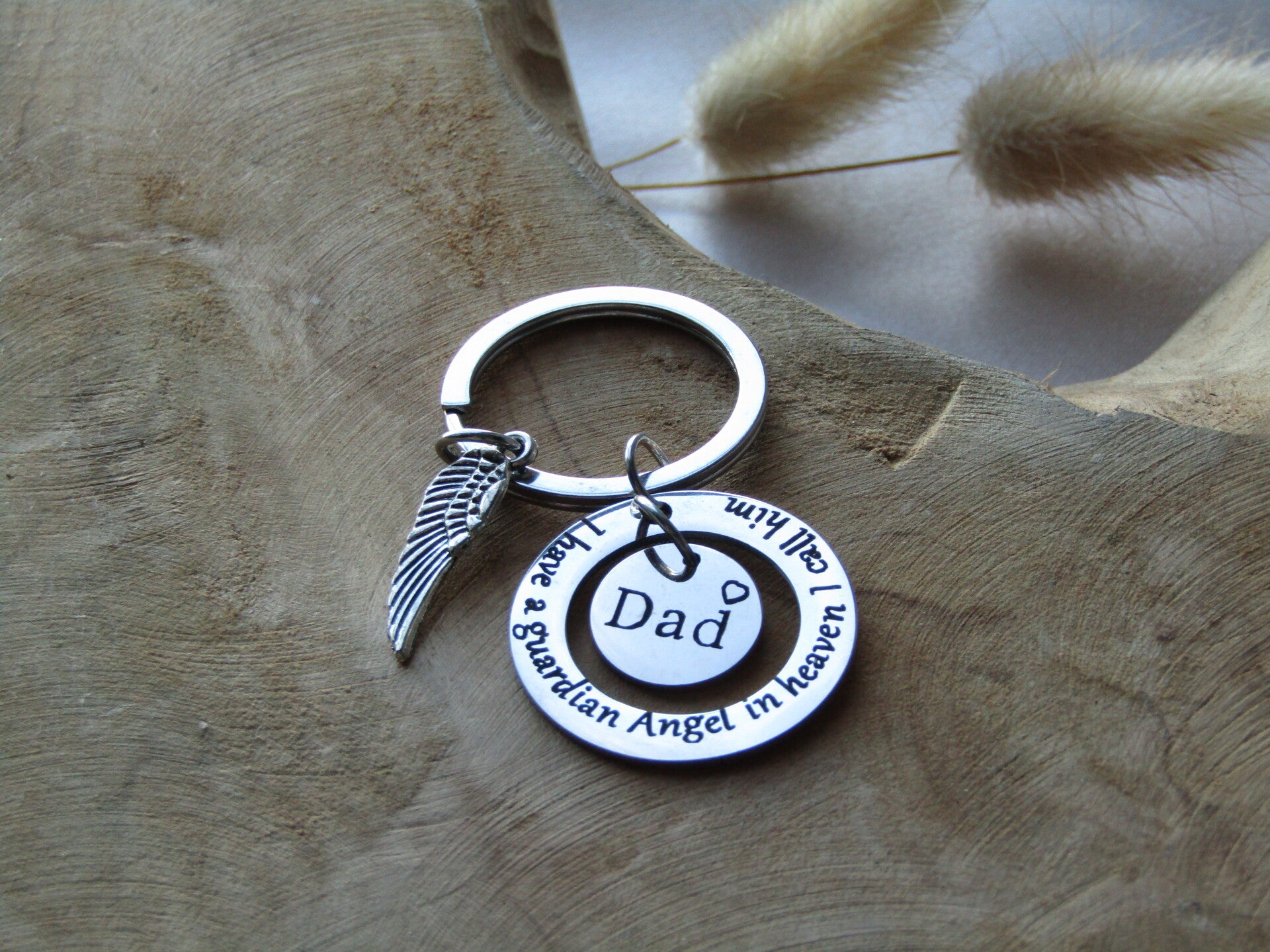 Sleutelhanger ~ Dad heaven