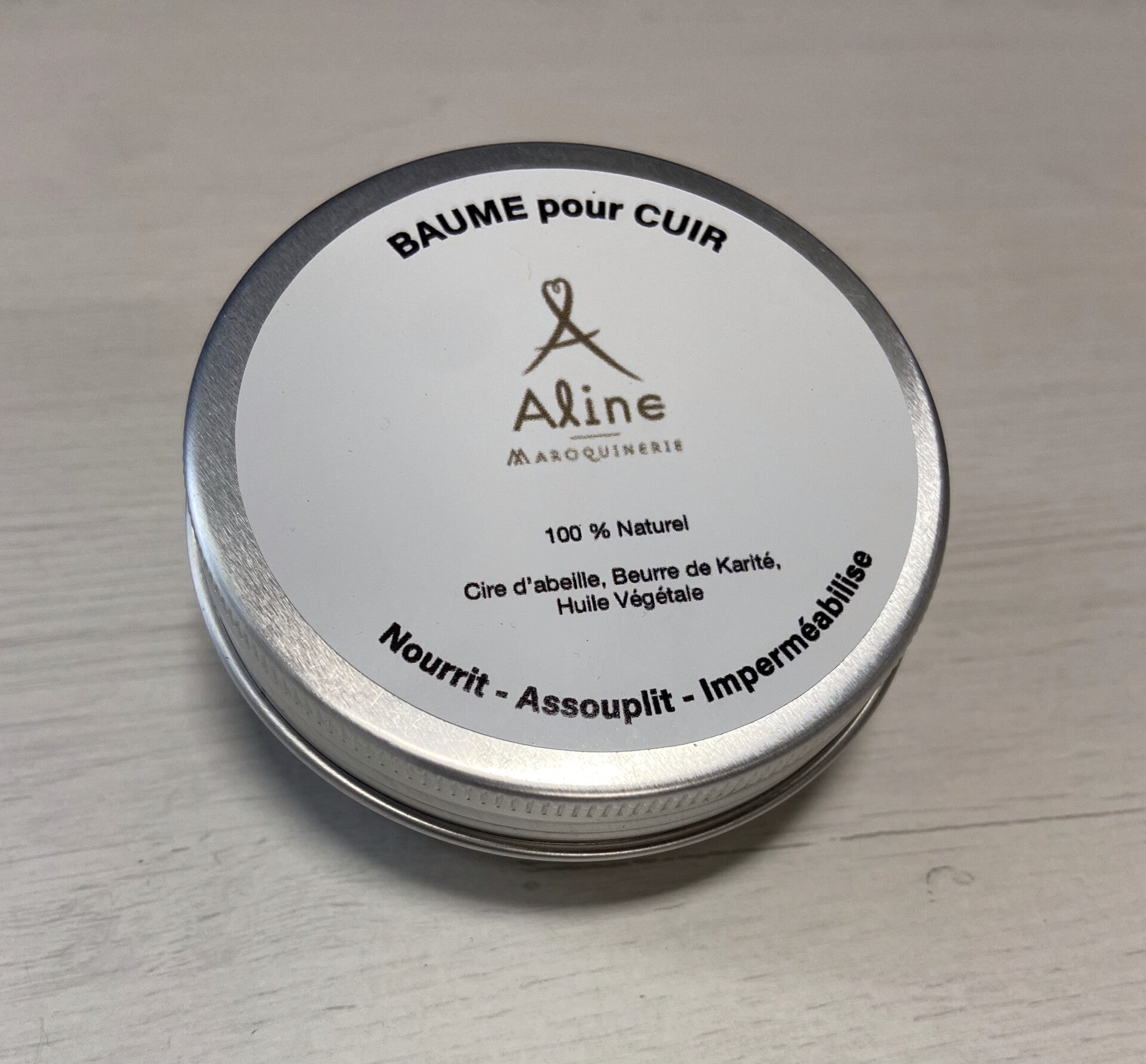 Baume pour cuir entretien cuir oloron sainte marie aline maroquinerie 64 artisanat