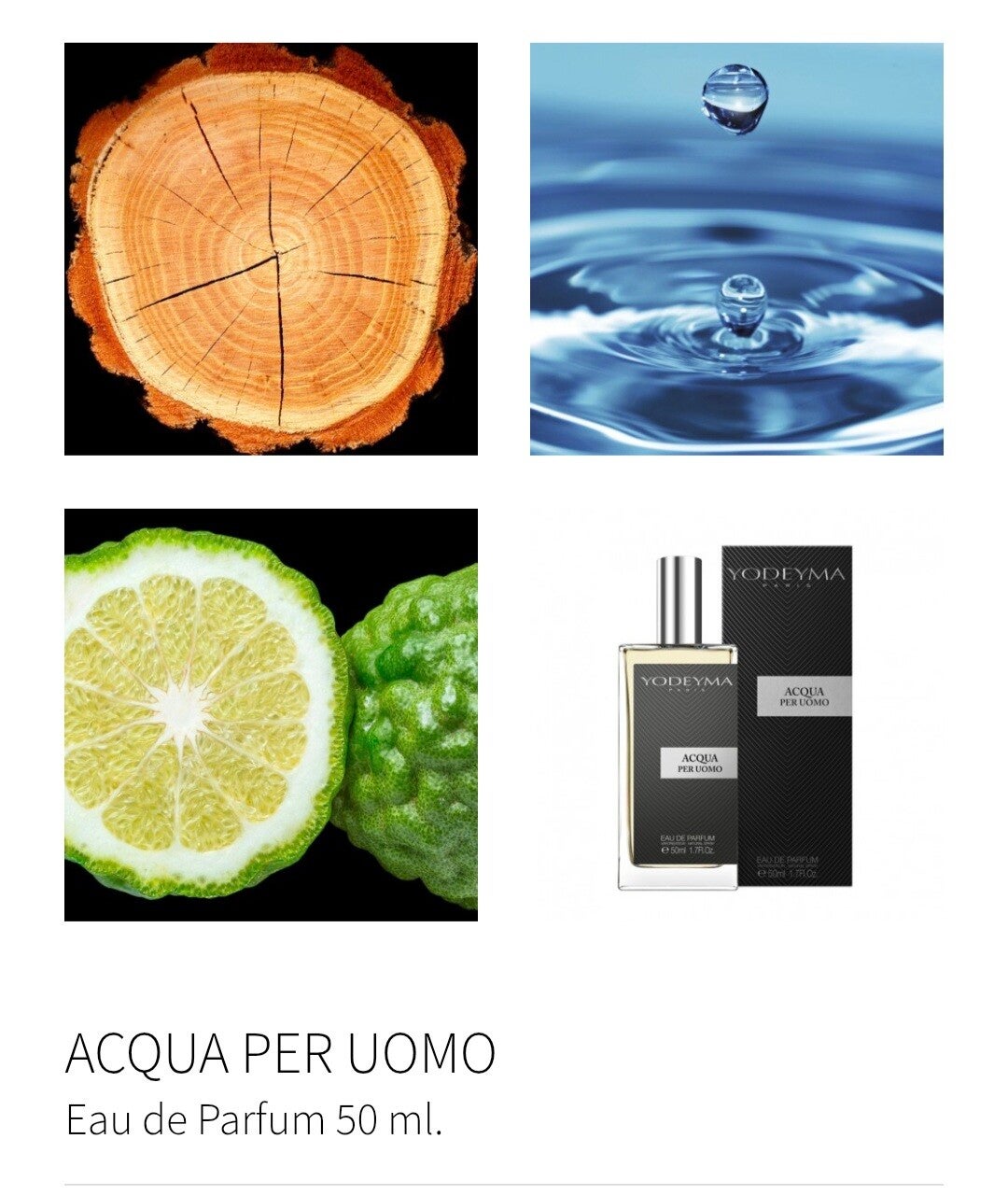 AQUA 50ml NICHE COLLECTIE HEREN