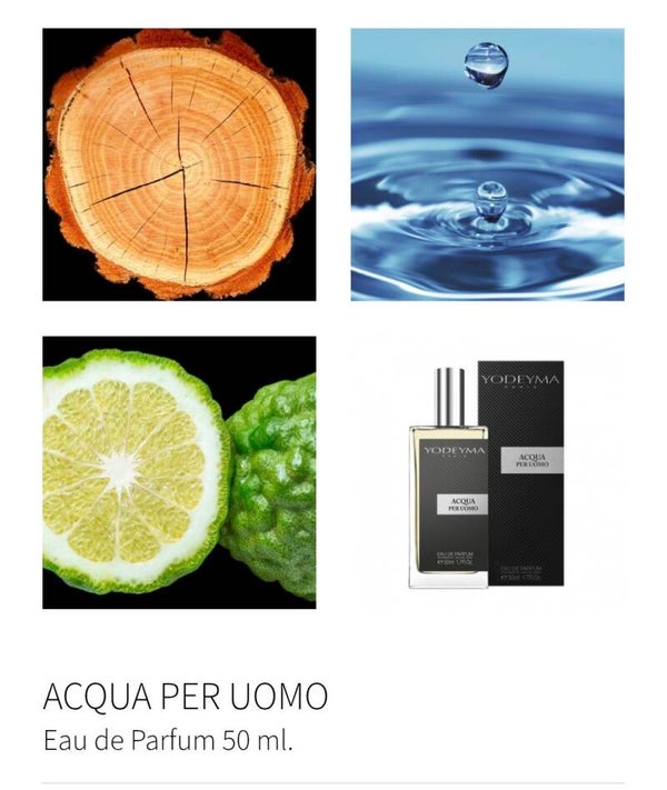 AQUA 50ml NICHE COLLECTIE HEREN