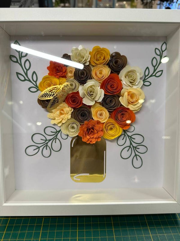 Cadre bouquet de fleurs