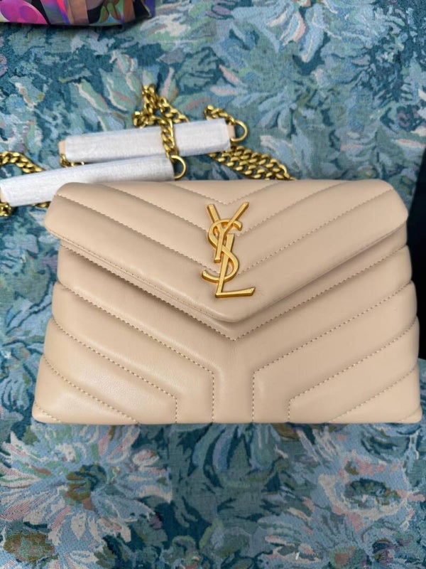 Chevron Tan Crossbody