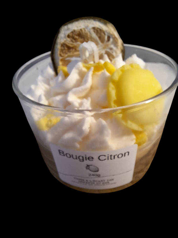 Bougie citron 🍋
