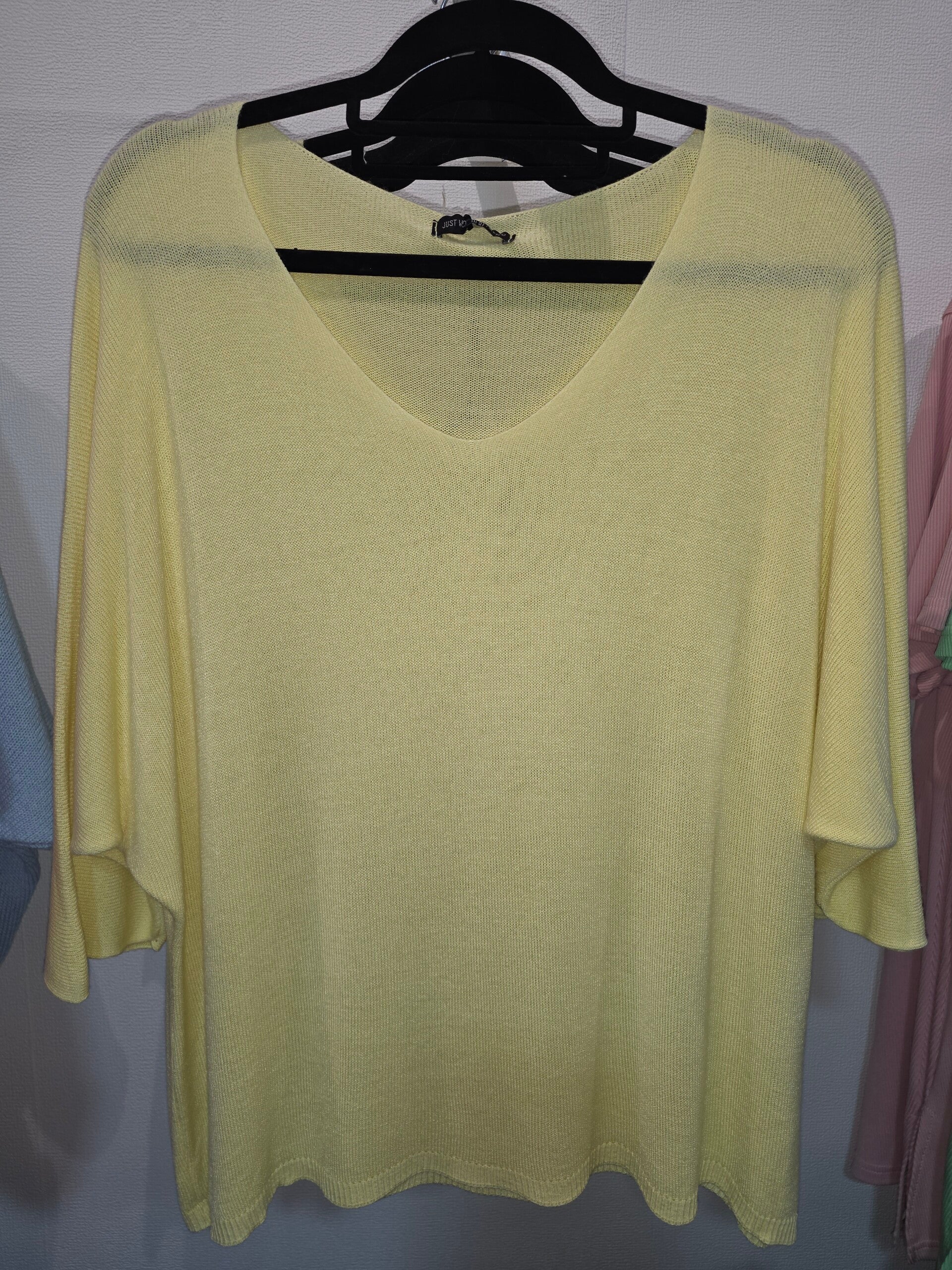 Dames Blouse  halflange mouwen