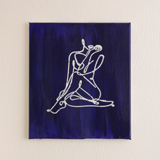 Bluegirl 40x30cm