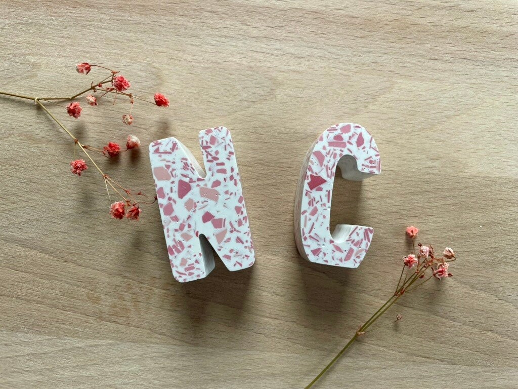 Letter(s) terrazzo