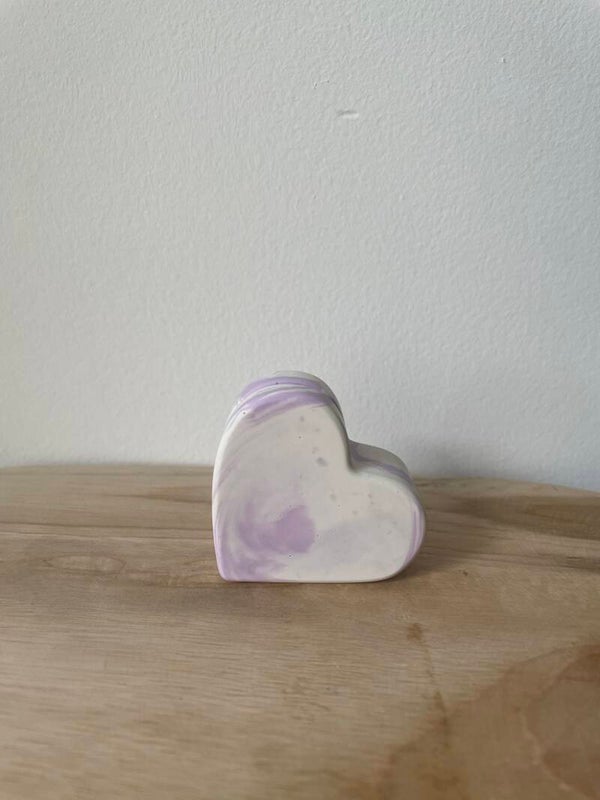 Kaart-/Fotohouder hartje Swirl