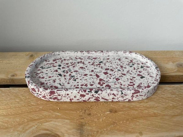 Schaal ovaal M Terrazzo