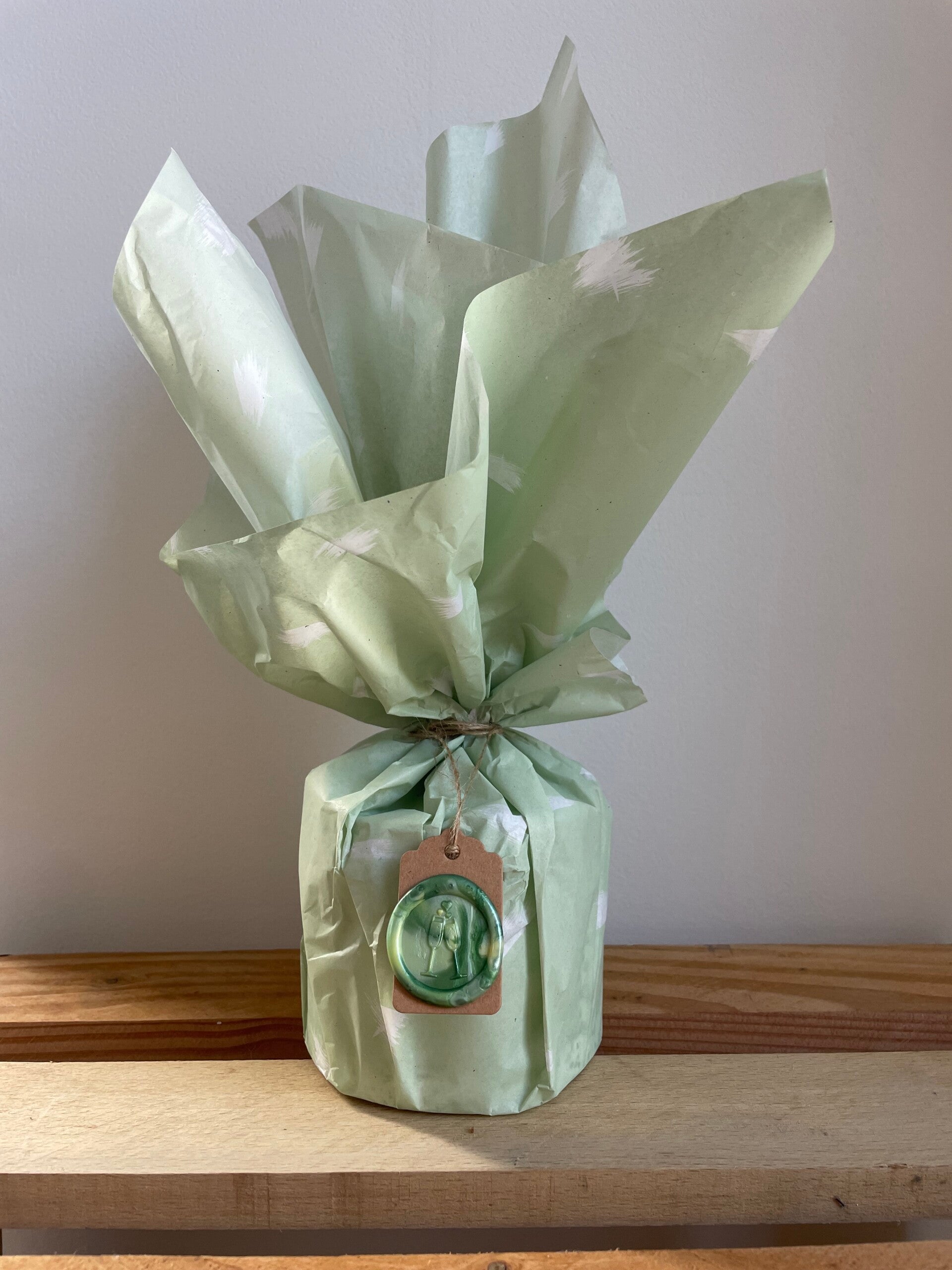 cadeau set onderzetters thema groen