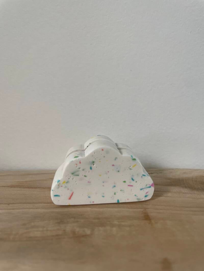 fotohouder wolkje terrazzo confetti