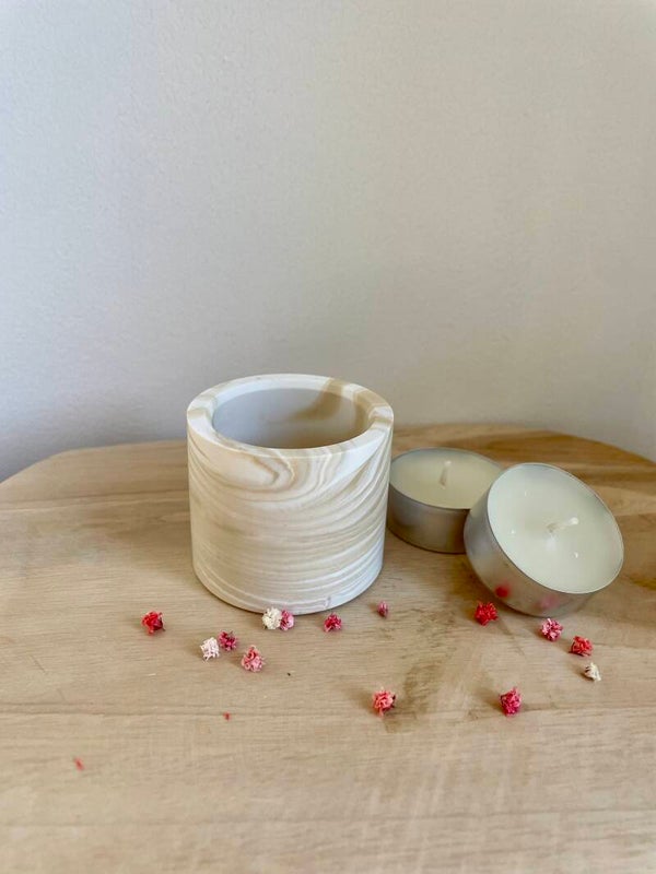 Mini ronde potjes Swirl