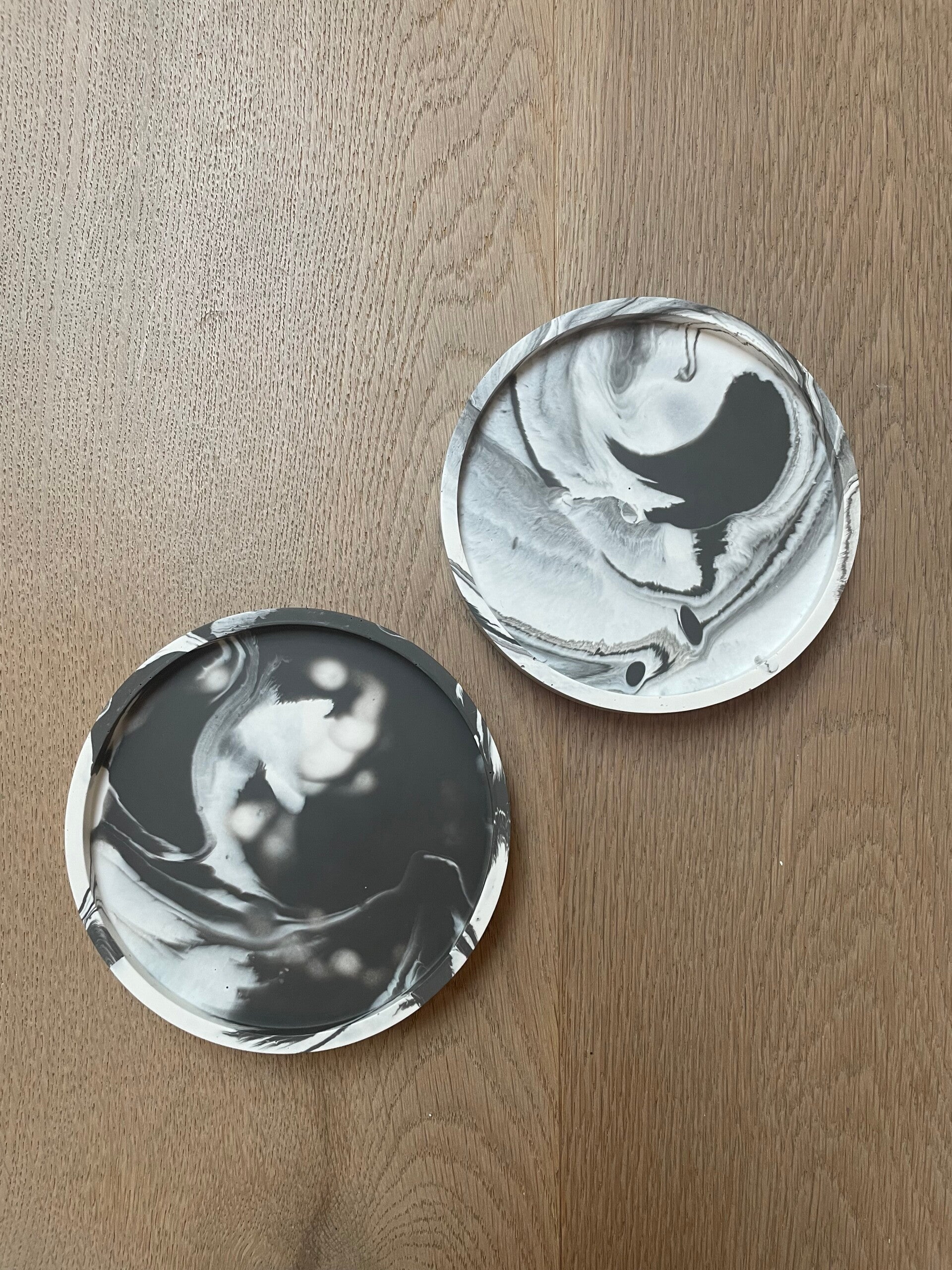 Onderzetters rond/hexagon/vierkant Swirl