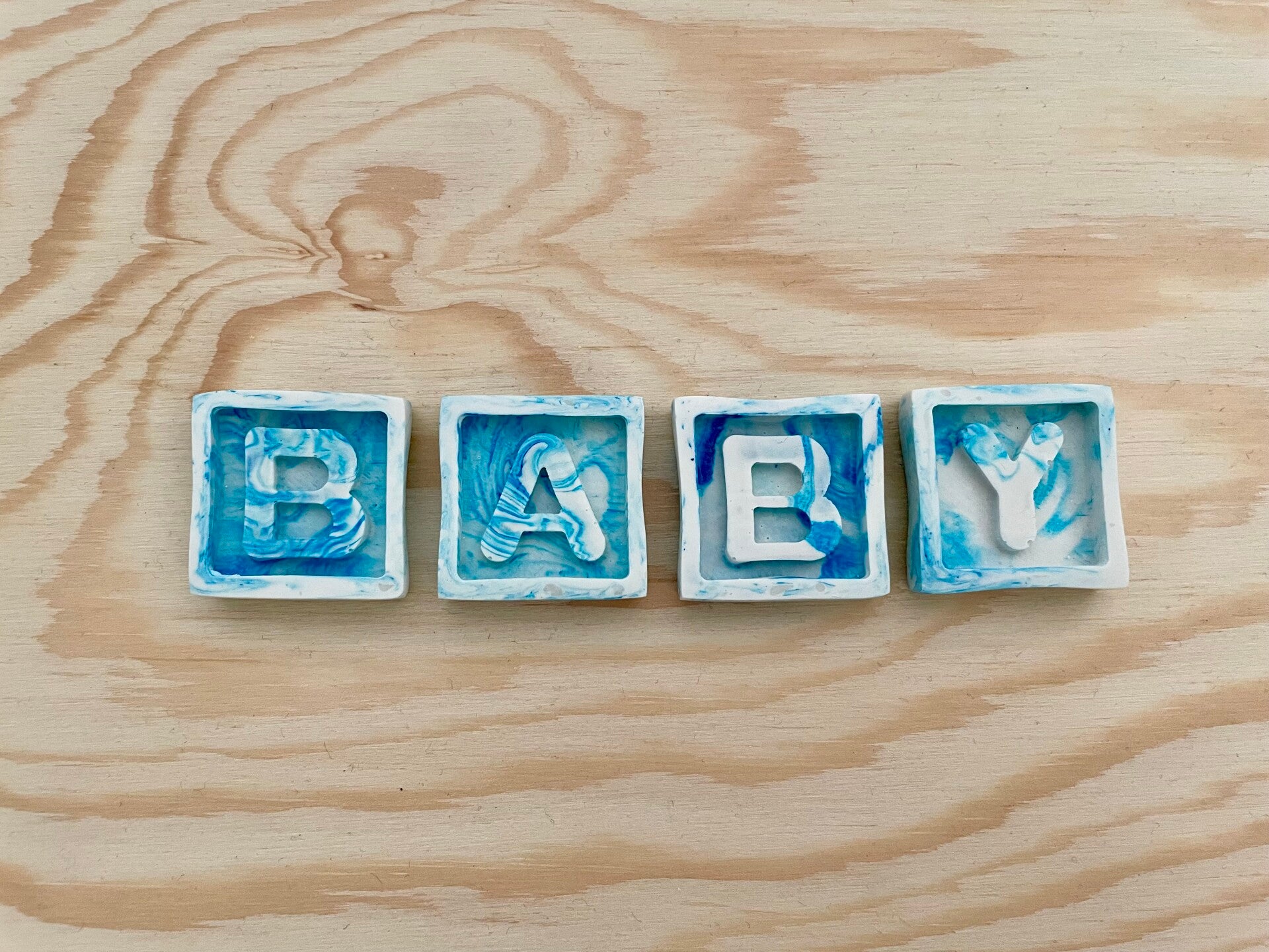 Speelse BABY blokken Swirl