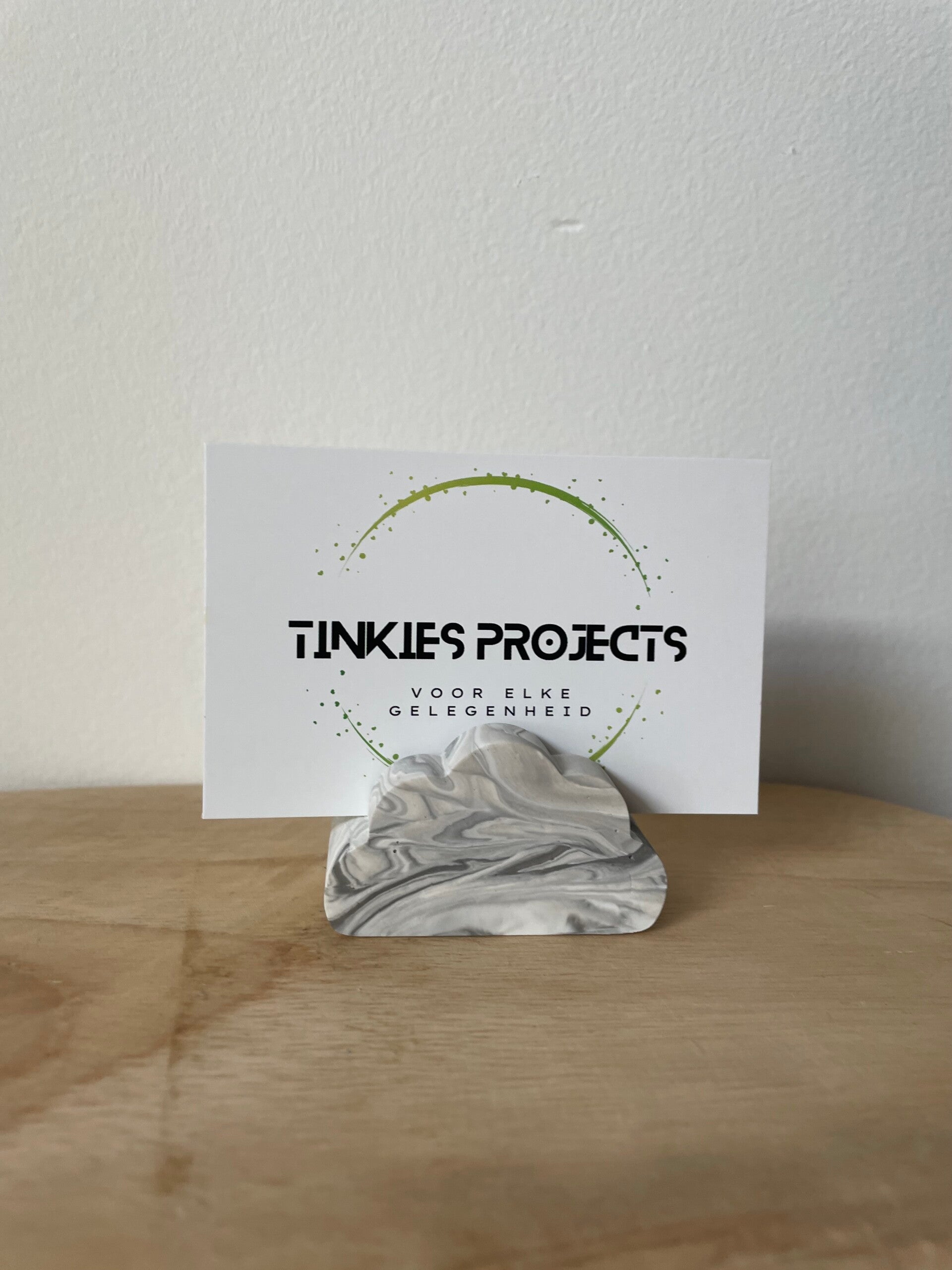 Kaart-/Fotohouder wolkje Swirl