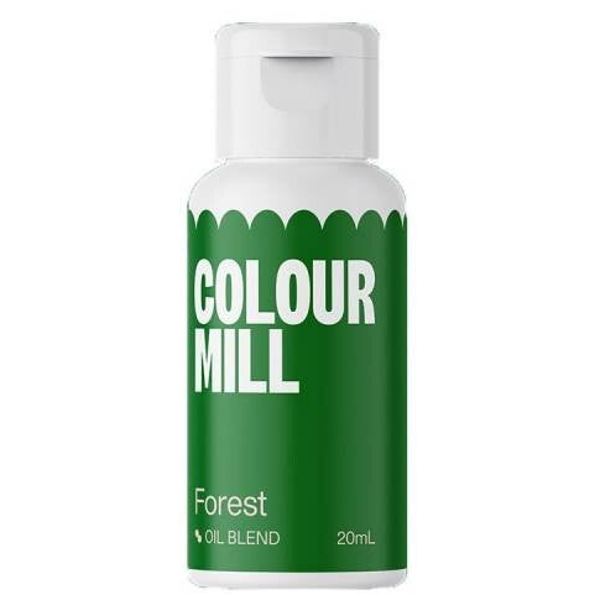 MÉLANGE D'HUILES COLORANTES Vert FORÊT 20 ML - COLOUR MILL