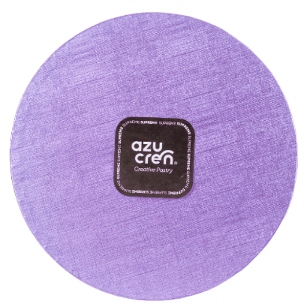 Plateau Support à Gâteau BASE RONDE VIOLET Drum Cake