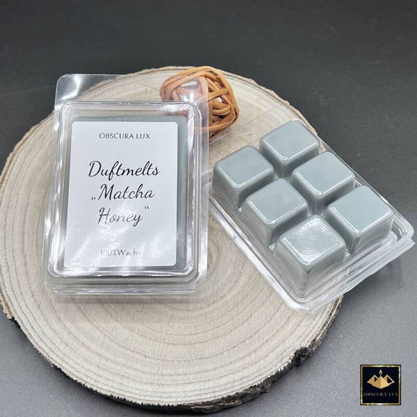 Duftmelts "Matcha Honey" | Handgefertigt | 100% Sojawachs