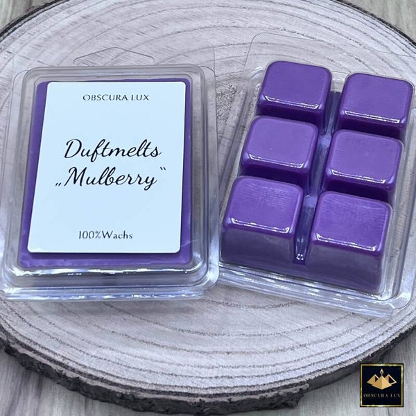 Duftmelts "Mulberry" | Handgefertigt | 100% Sojawachs