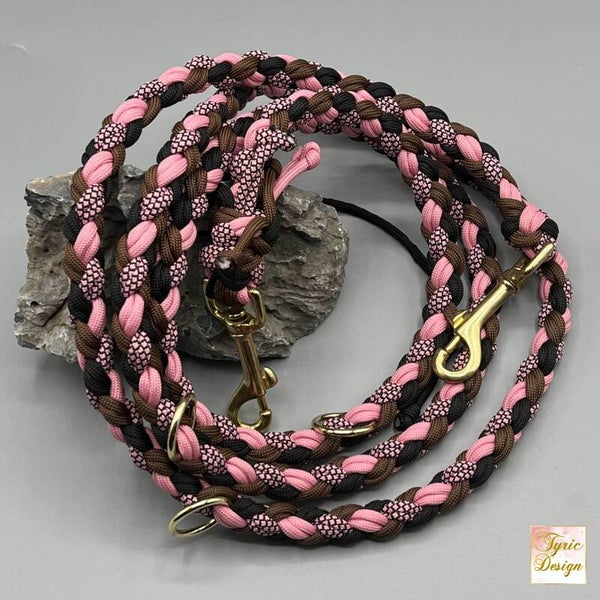 Hundeleine aus Paracord * SOFORTKAUF #12 * personalisierbar *