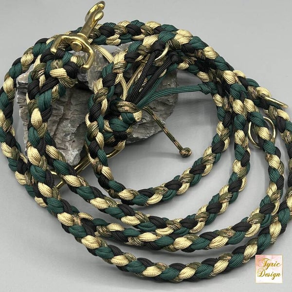 Hundeleine aus Paracord * SOFORTKAUF #1 * personalisierbar *