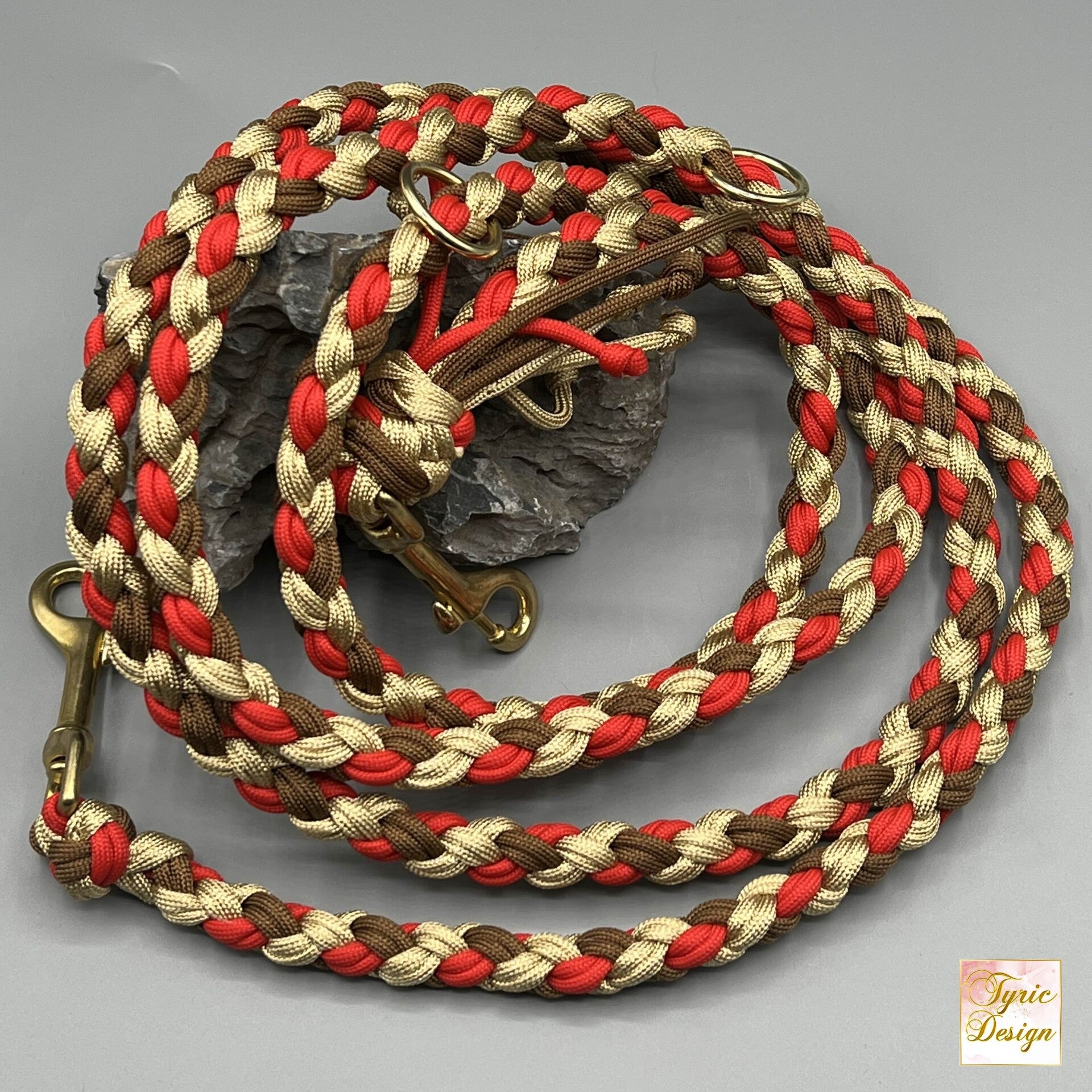 Hundeleine aus Paracord * SOFORTKAUF #4 * personalisierbar *