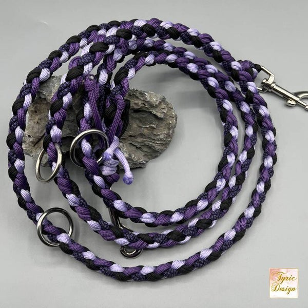 Hundeleine aus Paracord * SOFORTKAUF #6 * personalisierbar *