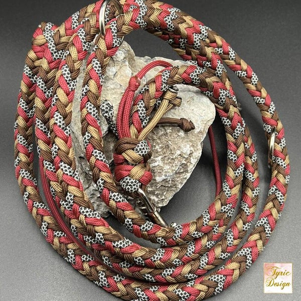 Hundeleine aus Paracord * SOFORTKAUF #16 * personalisierbar *