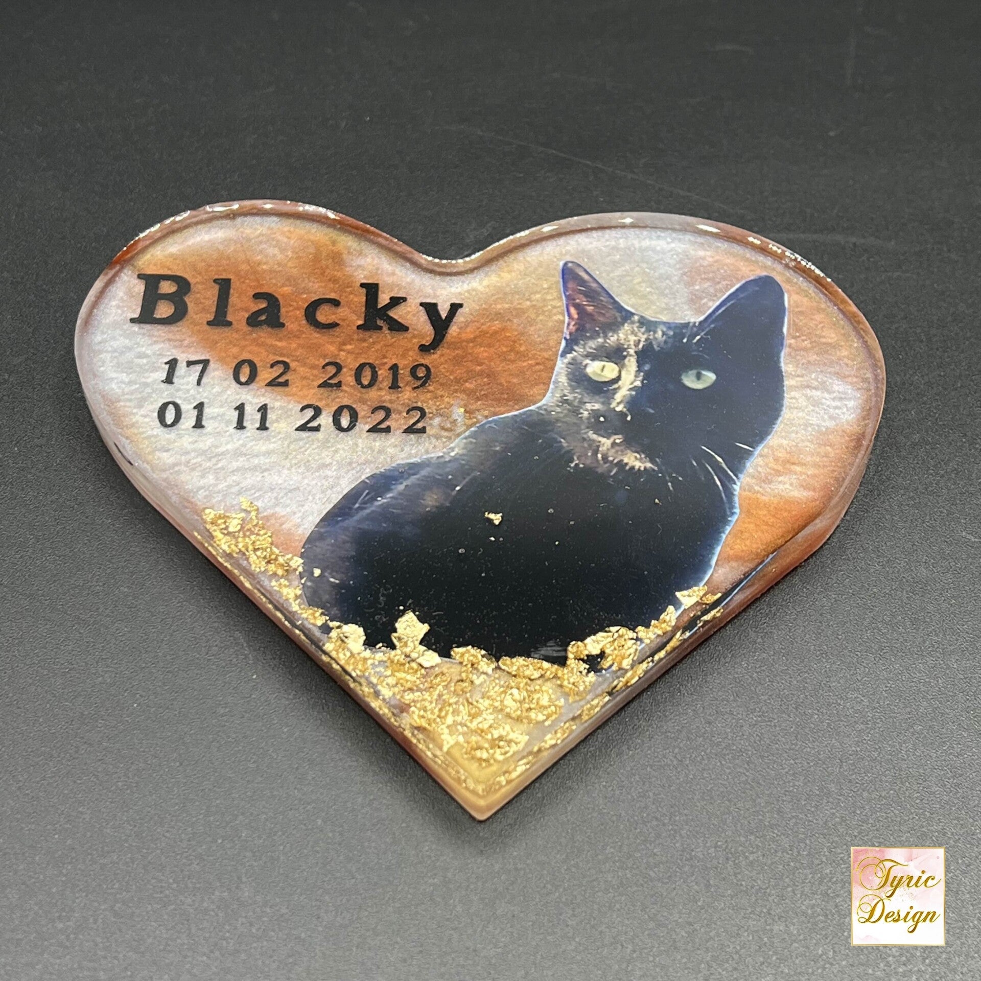 Erinnerungsstück / Andenken aus Resin * HERZ KLEIN DÜNN * Jedes Stück ein individuelles Unikat * Benutzerdefinierte Herstellung