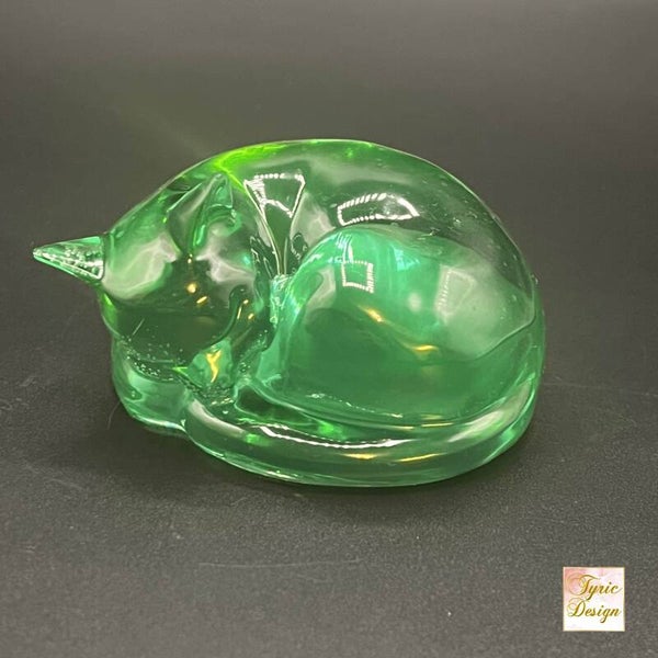 Erinnerungs -/ Gedenk-Figur 3D "schlafende Katze" 3 verschiedene Grössen erhältlich - individuell personalisierbar