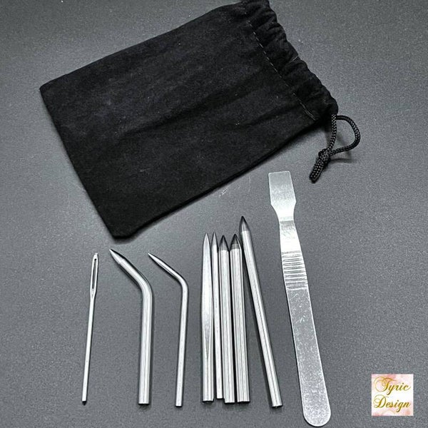 Paracord-Werkzeug 9er Set im praktischen Beutel