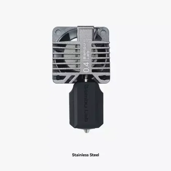 Bambu Lab Compleet Hotend Assemblage met RVS Nozzle - X1 Series