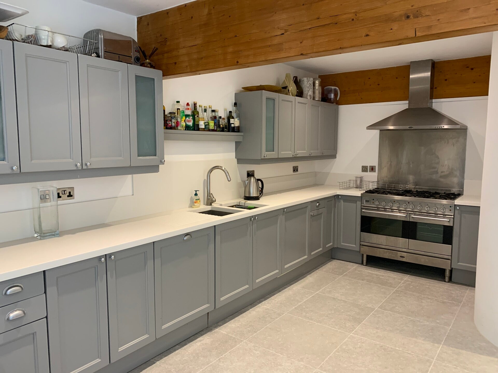 Kitchen cabinets painted 