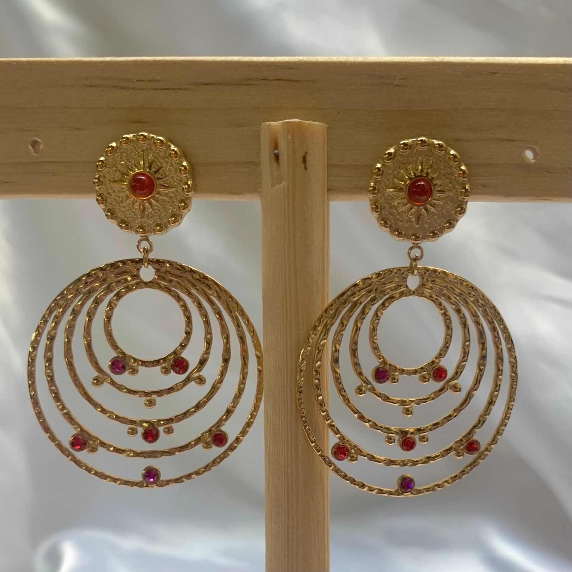 Boucle d’oreille FLAMBOYANT