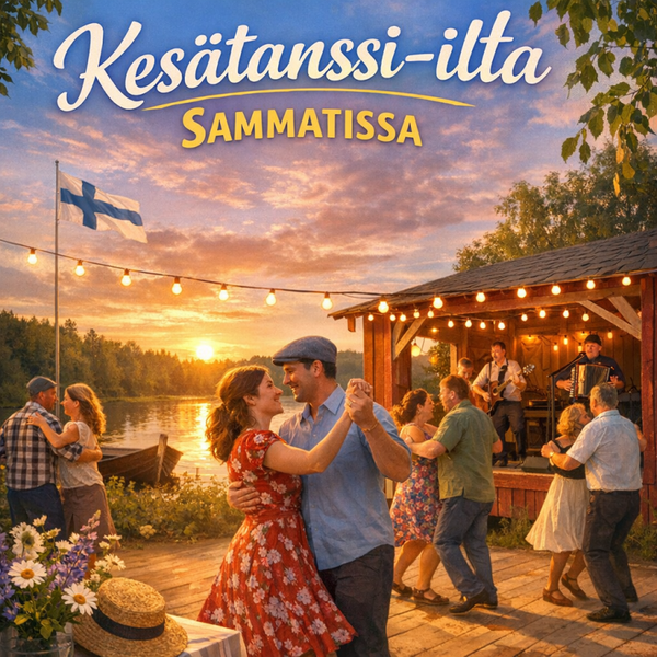 Kesätanssit - Markku Ignatius yhtyeineen - lauantaina 1.8.26 klo 19.00-23.00