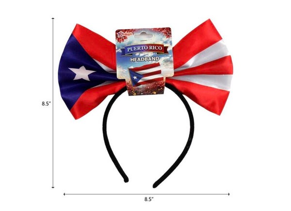 Lazo de Puerto Rico para niñas/PR bow for girls