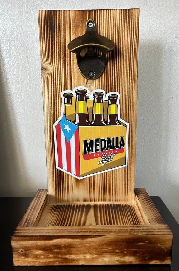 Abridor de botellas artesanal