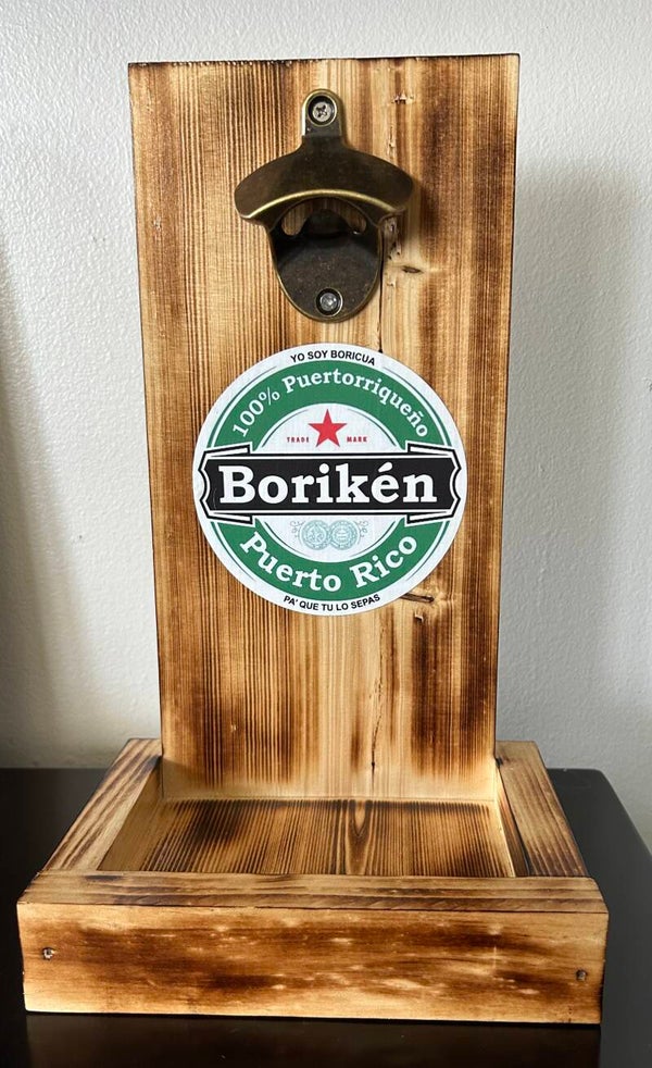 Abridor de botellas artesanal