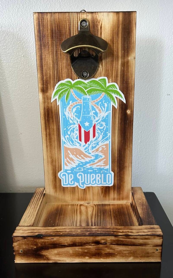 Abridor de botellas artesanal