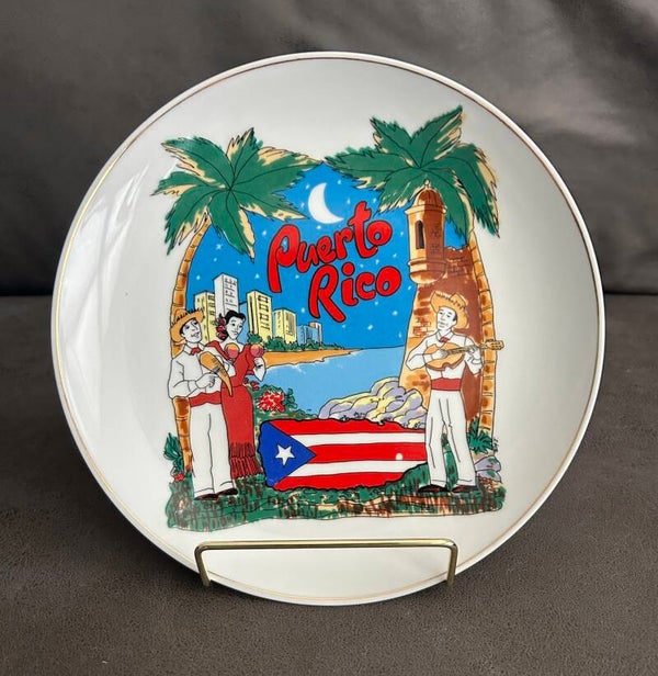 Plato de porcelana "vintage"