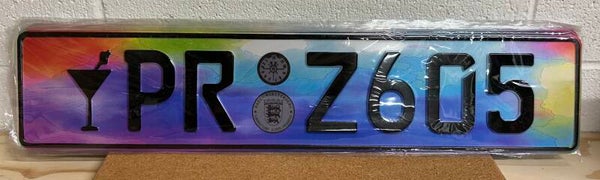 Tablillas europeas/European style license plates