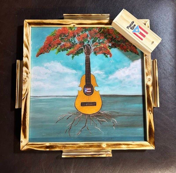 Mini mesa de domino/ mini domino table