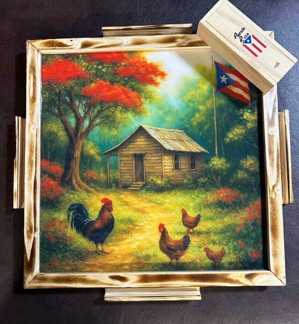 Mini mesa de domino/ mini domino table