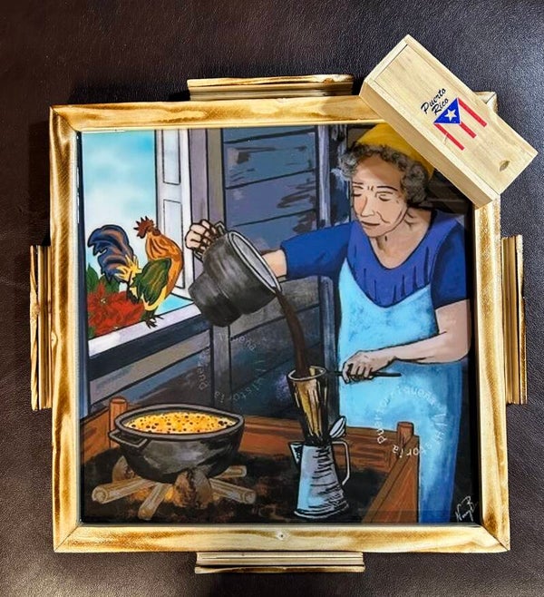 Mini mesa de domino/ mini domino table